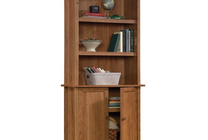 A classic staple for any home—this bookcase with doors from the Union Plain® collection ensures that your home retains a traditional piece of furniture