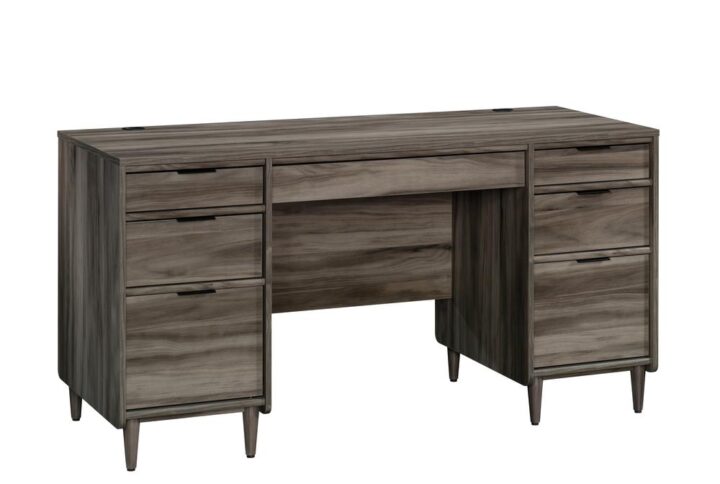 CLIFFORD PLACE EXECUTIVE DESK JET ACACIA