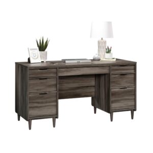 CLIFFORD PLACE EXECUTIVE DESK JET ACACIA