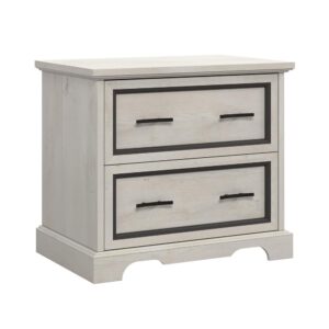 Keep your most valued documents organized and easy to find with this 2-drawer lateral file cabinet from the Carolina Grove™ collection. With a bold