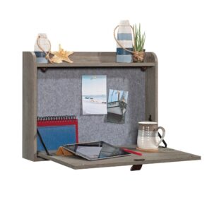 Limited space is an issue of the past. Create a convenient spot to check emails and work on projects without taking up a huge amount of space in your home with this wall desk from the Anda Norr® collection. This versatile wall mounted desk features a space-saving hanging design that offers flexible placement throughout any room in your home – in the living room