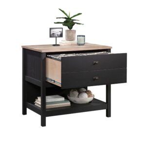 upgrade them to this stylish and functional lateral file cabinet from the Cottage Road® collection. This 1 drawer lateral file cabinet features full extension slides that hold letter