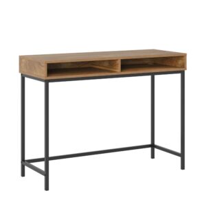 A sleek writing desk gives your home a dedicated work area without looking clunky. Create a convenient workspace for any room in your home with this writing desk from the North Avenue® collection. This writing desk with storage offers a spacious top surface that provides you with all the room you need for desk essentials like your laptop