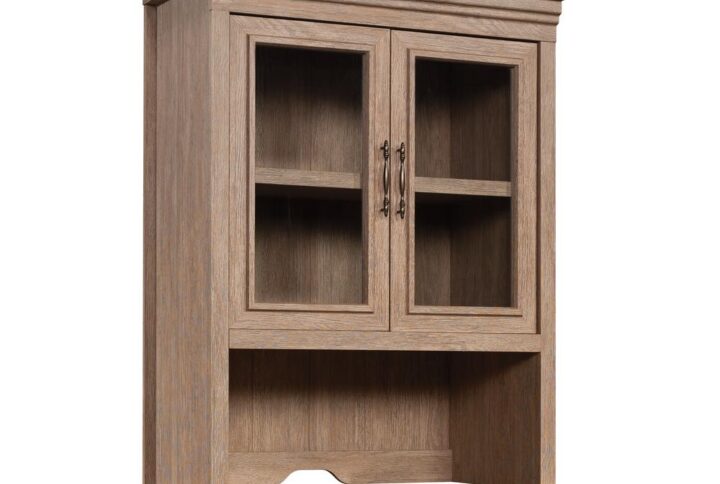 Add some extra style and storage to your office or workspace with this furniture hutch from the Rollingwood™ collection. This cabinet hutch attaches to Lateral File (431438) or Library Base (431439) to give you a completed