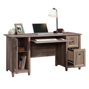 Give your home office or workspace a fresh new look with this computer desk from the Edge Water® collection. The spacious desk top surface of this home office desk provides you with ample amount of room for all your must-have essentials – a laptop or computer