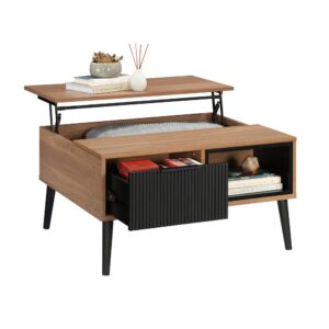 There are so many storage options in this coffee table. We think you will love it. This modern lift-top coffee table from the Ambleside™ collection not only has tons of function