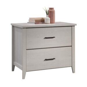 Keep your most important documents organized and easy to find with this 2-drawer lateral file cabinet from the Summit Station® collection. This lateral filing cabinet features strong and lightweight panel construction