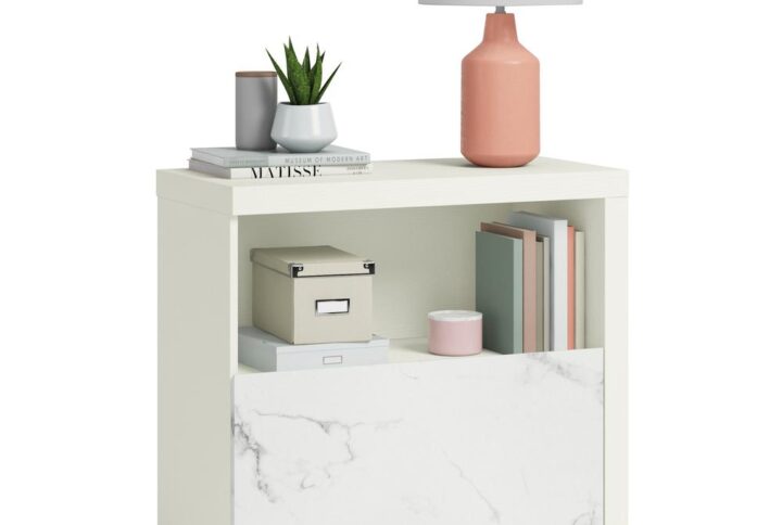 Need a solution for your office clutter and chaos? This lateral file cabinet with shelf from the Hudson Court® collection offers storage and style