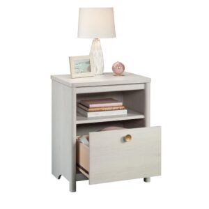 Complete your bedroom aesthetic with the perfect modern but rustic night stand. This night stand with drawer from the Dover Edge® collection will take your space to the next level. This bedroom night stand offers a spacious top surface with room to set items like an alarm clock