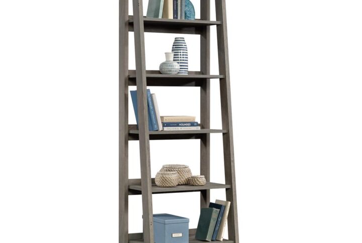 A beautiful bookcase can make the perfect finishing touch to any room in your home. Create a versatile storage and display area while adding charming style and design with this 5-shelf bookcase from the Trestle® collection. This open bookshelf features five spacious shelves that are ideal for storing household items like stacks of novels