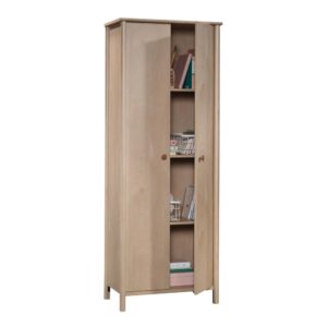 Easily transform any room in your home from chaotic to charming by adding the Sauder Select storage cabinet in the neutral