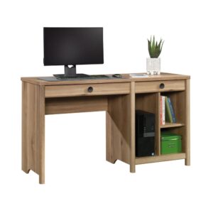 Give your home workspace a fresh new look with this home office computer desk from the Dover Edge® collection. The spacious desk top surface of this computer desk with drawers provides you with ample room for all your must-have desk essentials – your collection of notepads