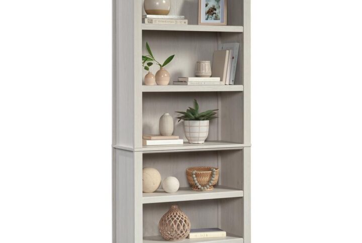 Store it away and put it on display with this 5-shelf bookcase from the Larkin Ledge™ collection. This display bookcase features five shelves perfect for housing your favorite books