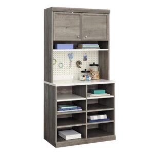 This versatile little craft storage hutch is the icing on your crafting cake – the perfect organizational topper for Open Storage Cabinet 433651