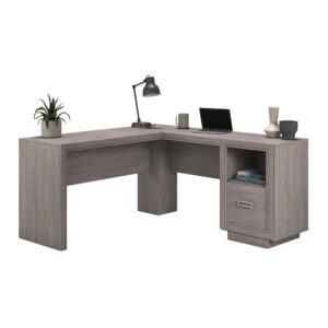 The home office desk from the Hayes Garden collection is the perfect addition to a home office