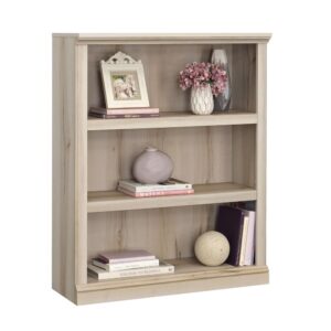 The 3-shelf bookcase from the Sauder Select collection can easily be used in your living room