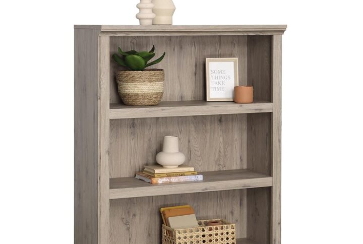 The understood purpose and use of a wood bookcase is that it is a piece of furniture made for holding books. The 3-shelf bookcase from the Sauder Select collection is no different. What sets it apart from other bookcases is its beauty