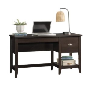 The single pedestal desk from the Summit Station collection is a stunning blend of fashion and function