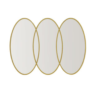 Gold Trio Wall Mirror