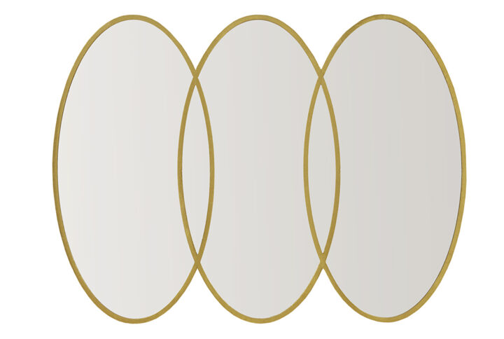 Gold Trio Wall Mirror