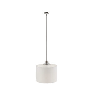 Metal Pendant with Drum Shade