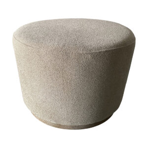 Oval Accent Ottoman