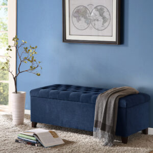 Tufted Top Soft Close Storage Bench