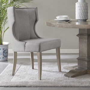 Upholstered Wingback Dining Chair