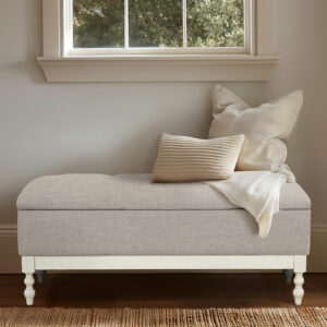 Tufted Storage Bench