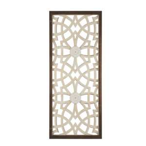 Two-tone Geometric Wall Decor