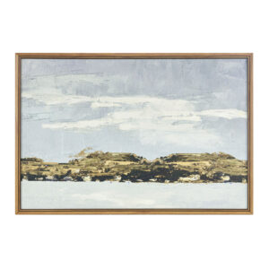 Abstract Landscape Framed Canvas Wall Art