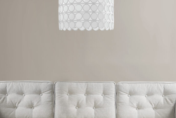 4-Light Glass Drum Shade Chandelier