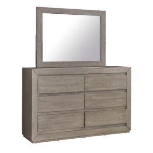 6-Drawer Double Dresser & Mirror from Progressive Furniture