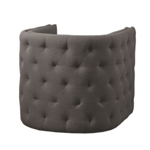 Tufted Barrel Swivel Chair