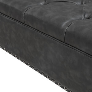 Tufted Square Cocktail Ottoman