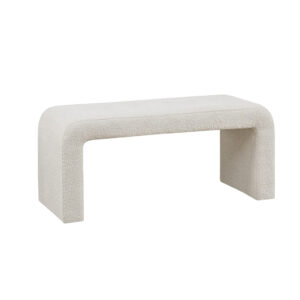 Boucle Waterfall Bench