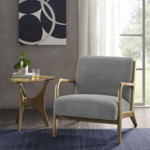 Novak Mid-Century Modern Accent Armchair