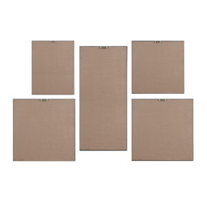 5-piece Gallery Framed Canvas Wall Art Set