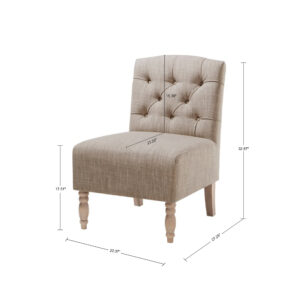 Tufted Armless Chair