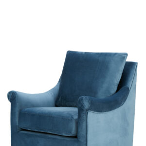 Upholstered Swivel Accent Chair