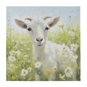 Goat Canvas Wall Art