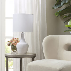 Textured Ceramic Table Lamp