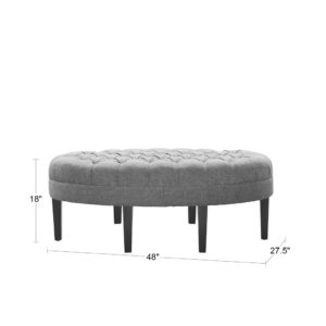 Surfboard Tufted Ottoman