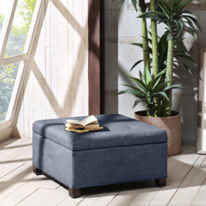 Soft Close Storage Ottoman