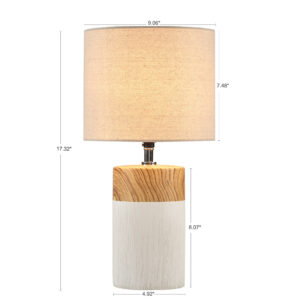 Textured Ceramic Table Lamp