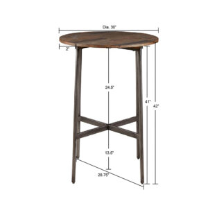 Round Bar Table