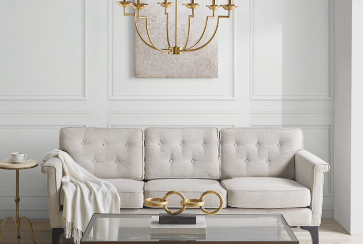 6-Light Traditional Candelabra Styled Chandelier