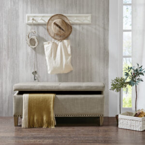 Tufted Top Soft Close Storage Bench