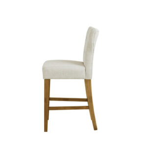 Tufted Back Counter Stool