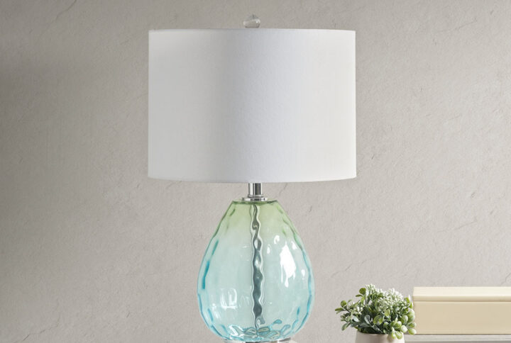 Ombre Glass Table Lamp